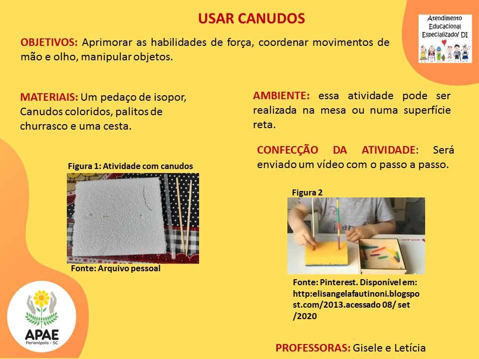 Estimulação Precoce 2 - Usar Canudos