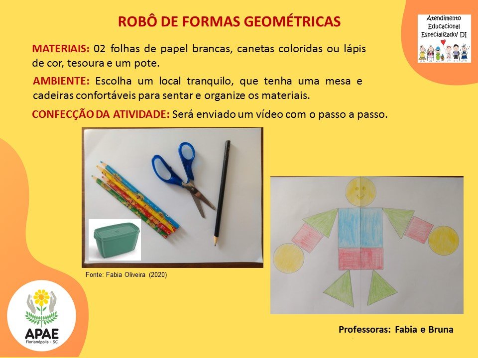 Estimulação Precoce 2 - Robô Formas Geométricas