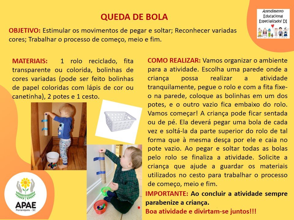 Queda de Bola - Estimulaçõa Precoce 1