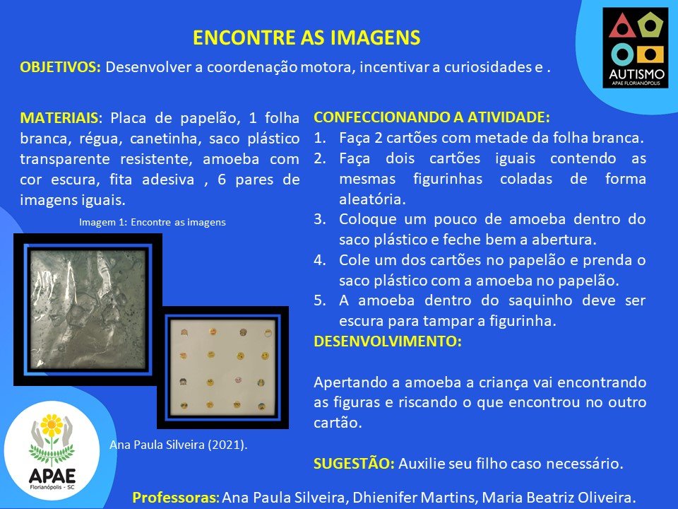 Encontre as Imagens - TEA
